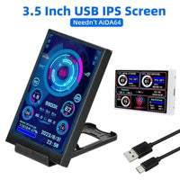 3.5 inch IPS Type-C Secondary Screen - Bear Hugs