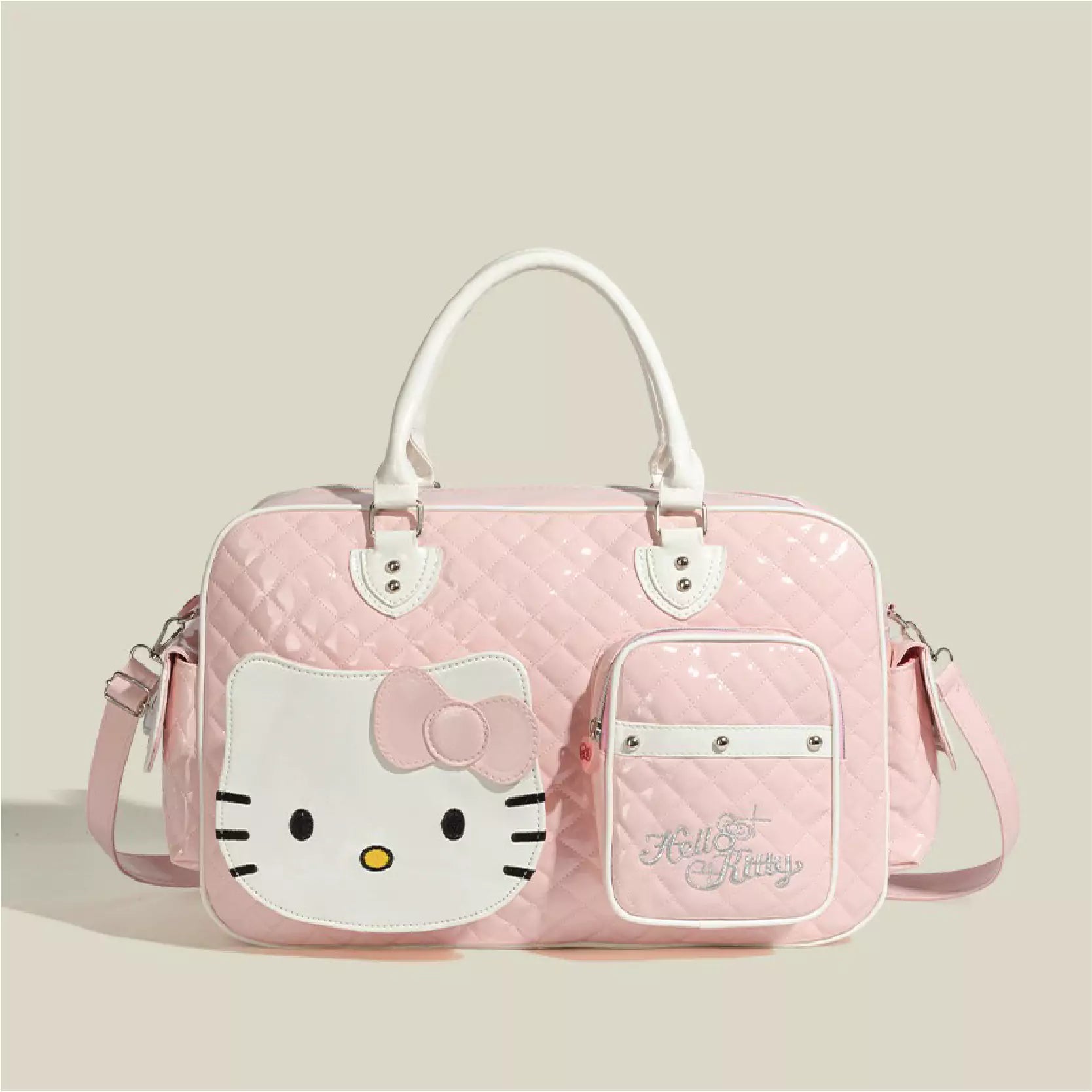 Hello Kitty Luxe Weekender Duffel Bag