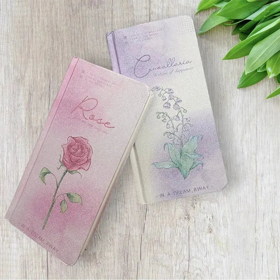 Gradient Flower Planner Notebook