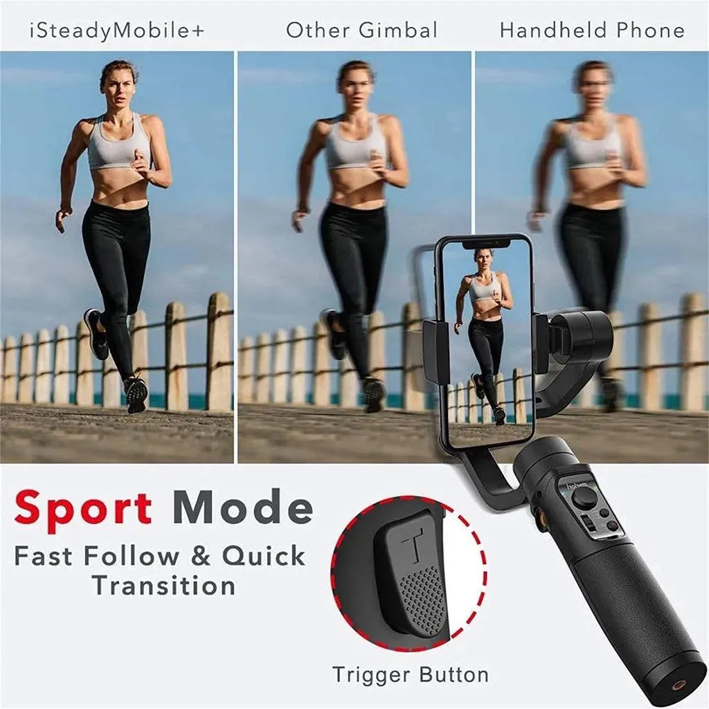 3-Axis Gimbal Smooth Handheld Smartphone Stabiliser - Bear Hugs