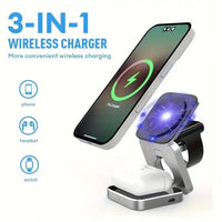 3 in 1 Wireless Charger Stand - Bear Hugs