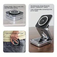 3 in 1 Wireless Charger Stand - Bear Hugs