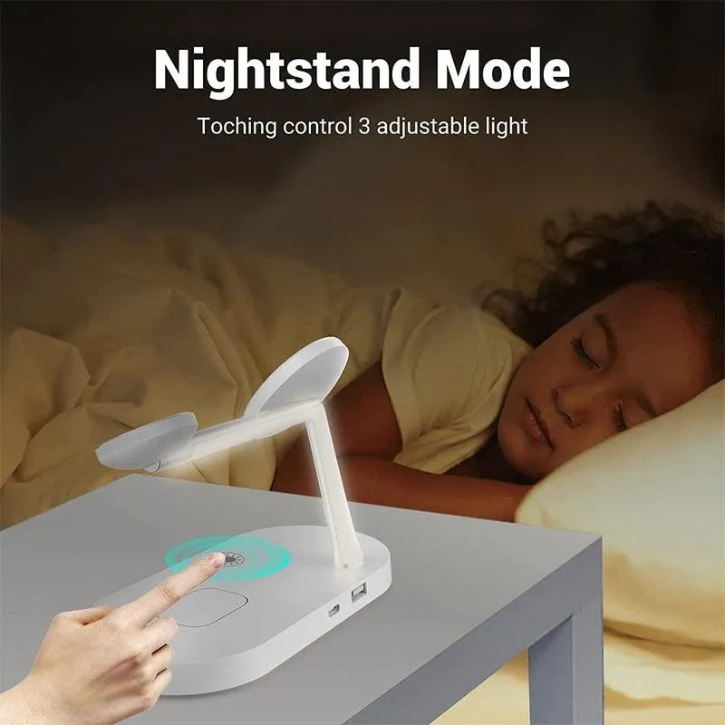 3 in 1 Wireless Charger Stand - Bear Hugs