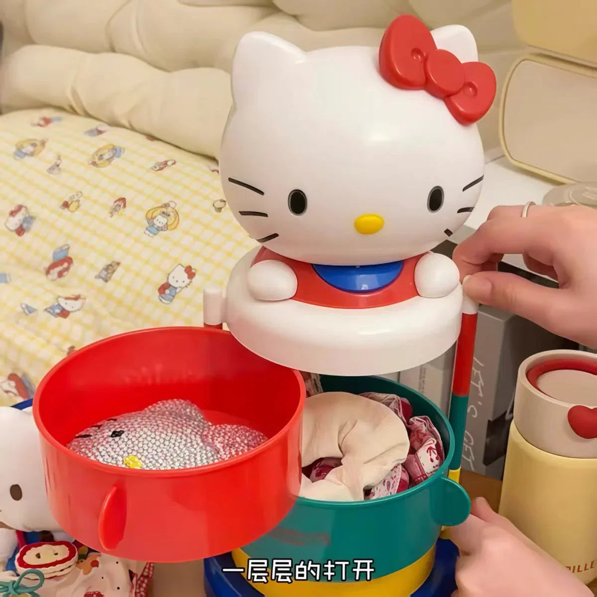 Cute Rotatable Storage Box PN7140 - Bear Hugs