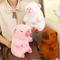 Capybara Musical Breathing Teddy Plushie