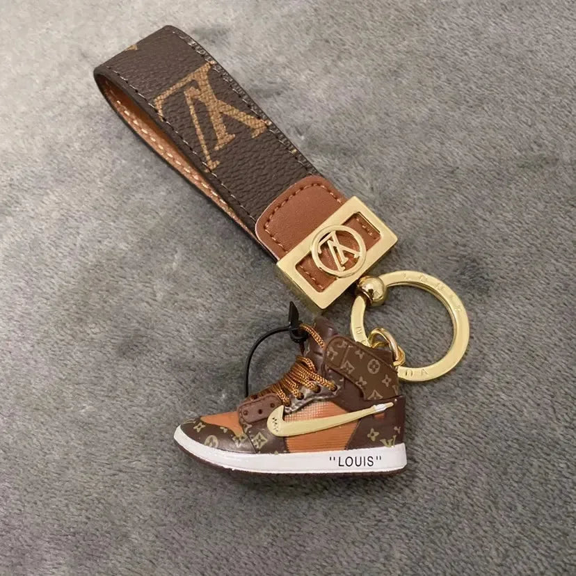 Monogram Kick Premium Sneaker Keychain