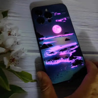 Sunset Beach Glowing Smart Cover (For Samsung)