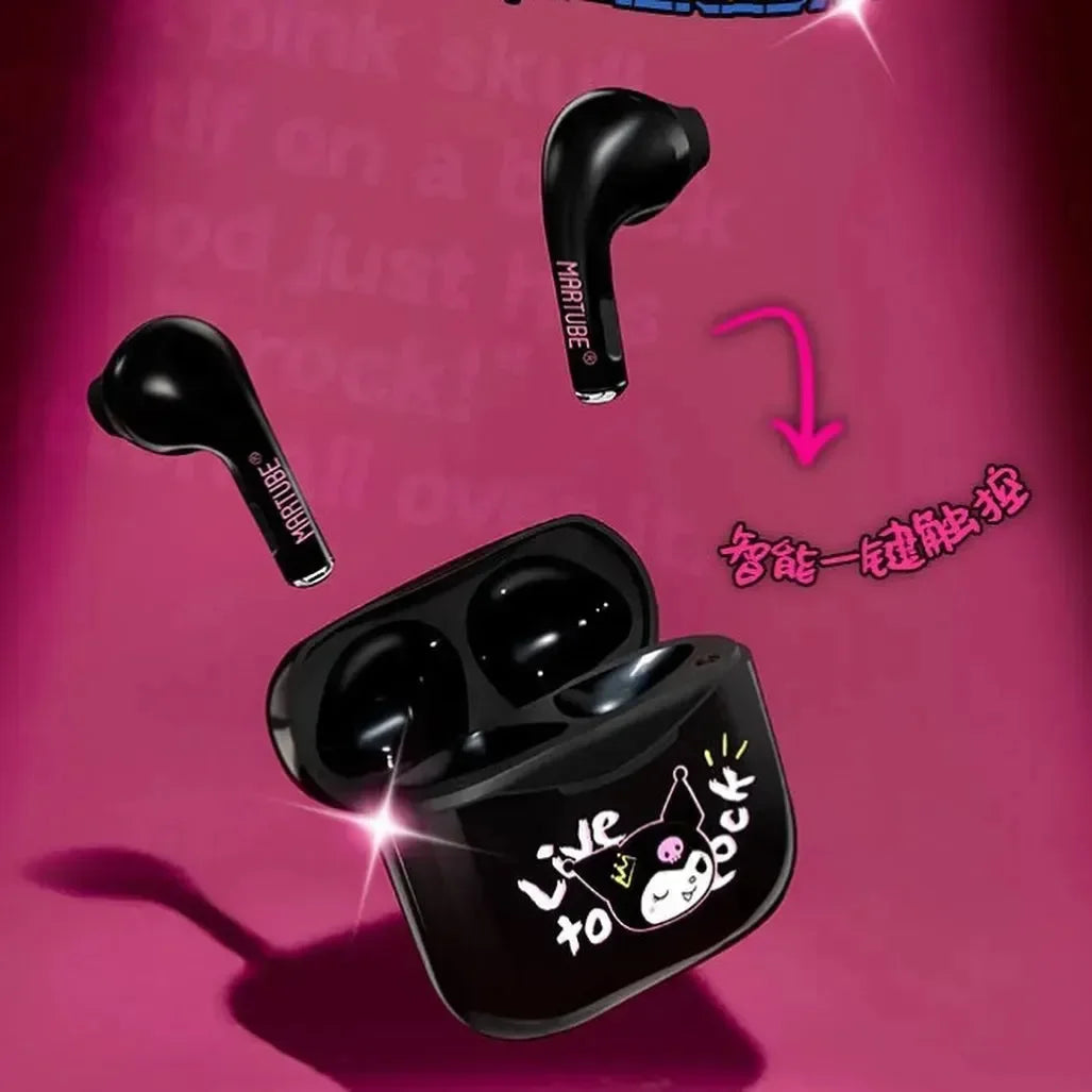 Sanliou Martube x Kuromi Guitar Earphones