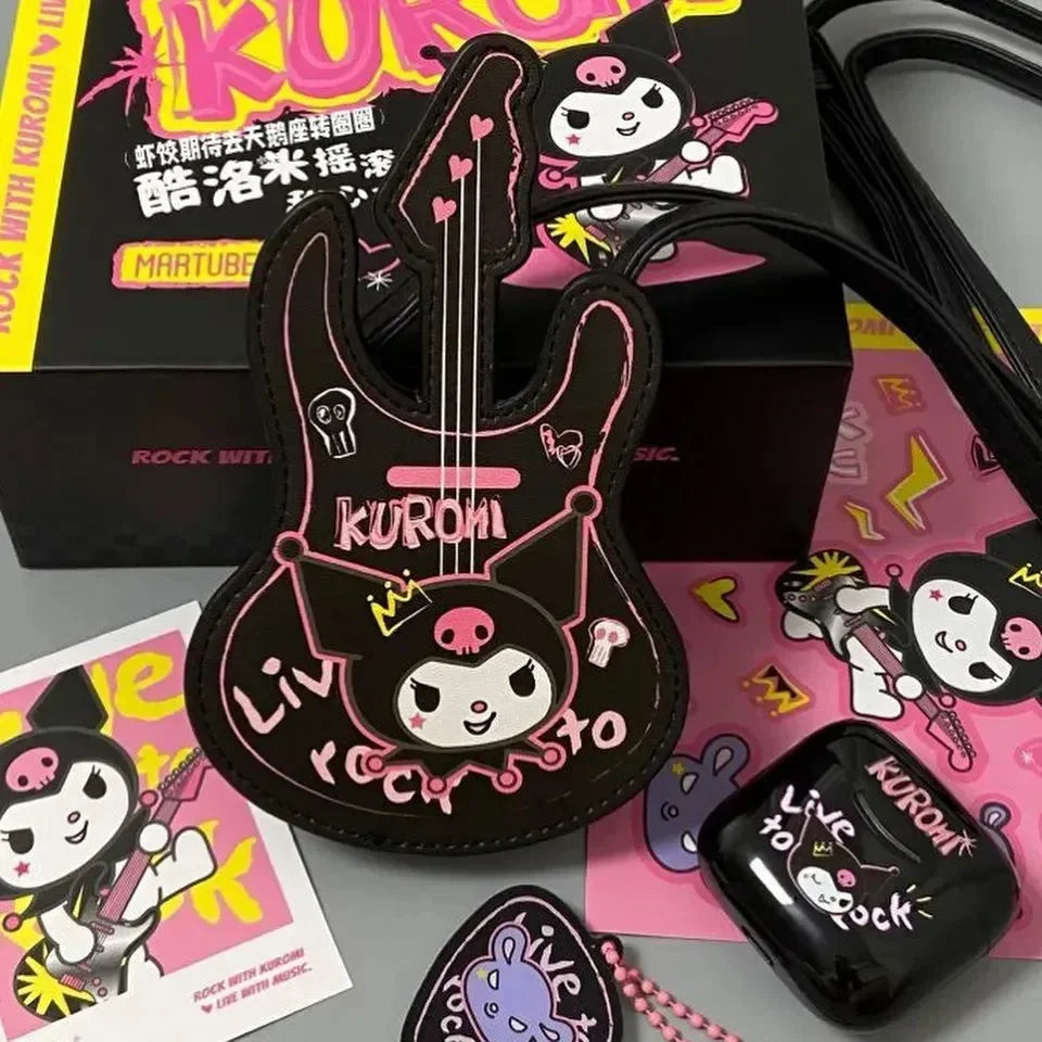 Sanliou Martube x Kuromi Guitar Earphones