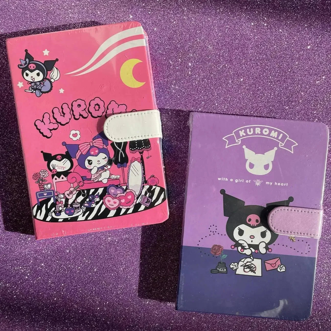 Rebel Notes Kuromi Magnetic Journal