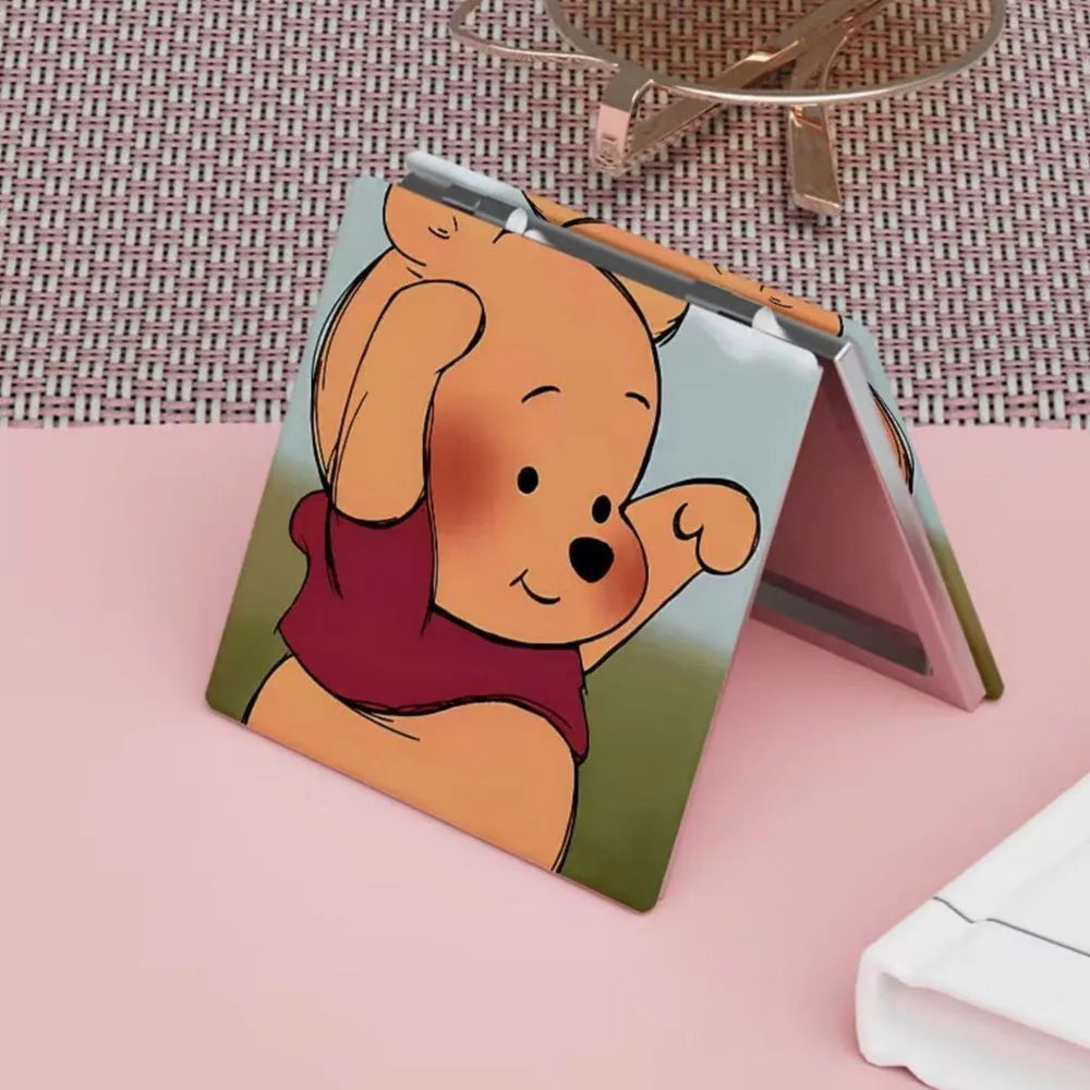 Cute Pooh Pocket Mirror