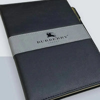 British Luxury Designer Notebook & Pen Set