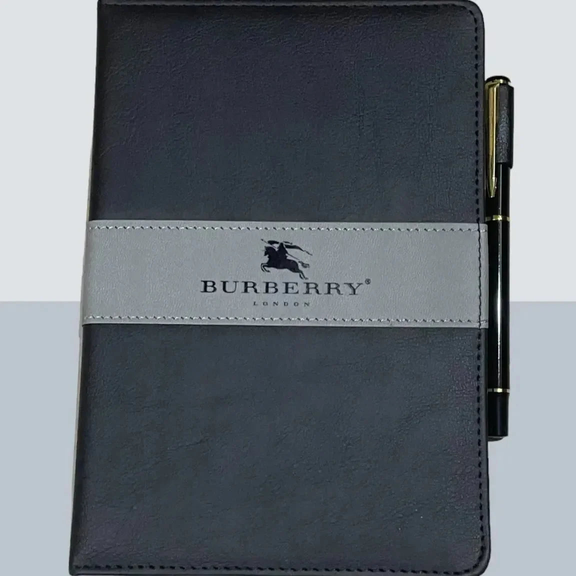 British Luxury Designer Notebook & Pen Set