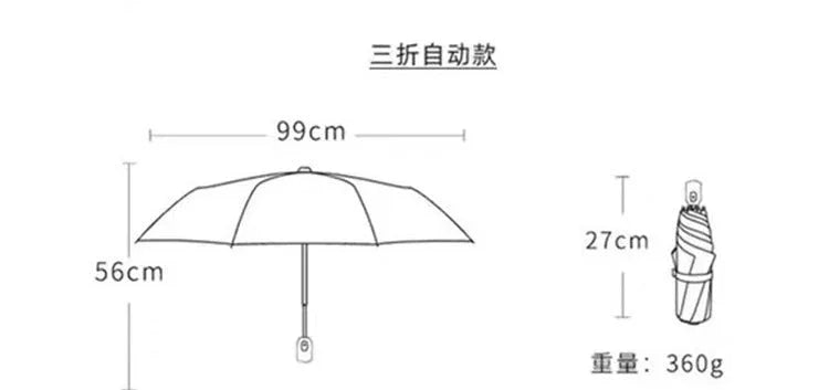 Kawaii Automatic Folding Umbrella PN7068 - Bear Hugs