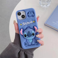 3D Cartoon Stitch Case (For iPhone)