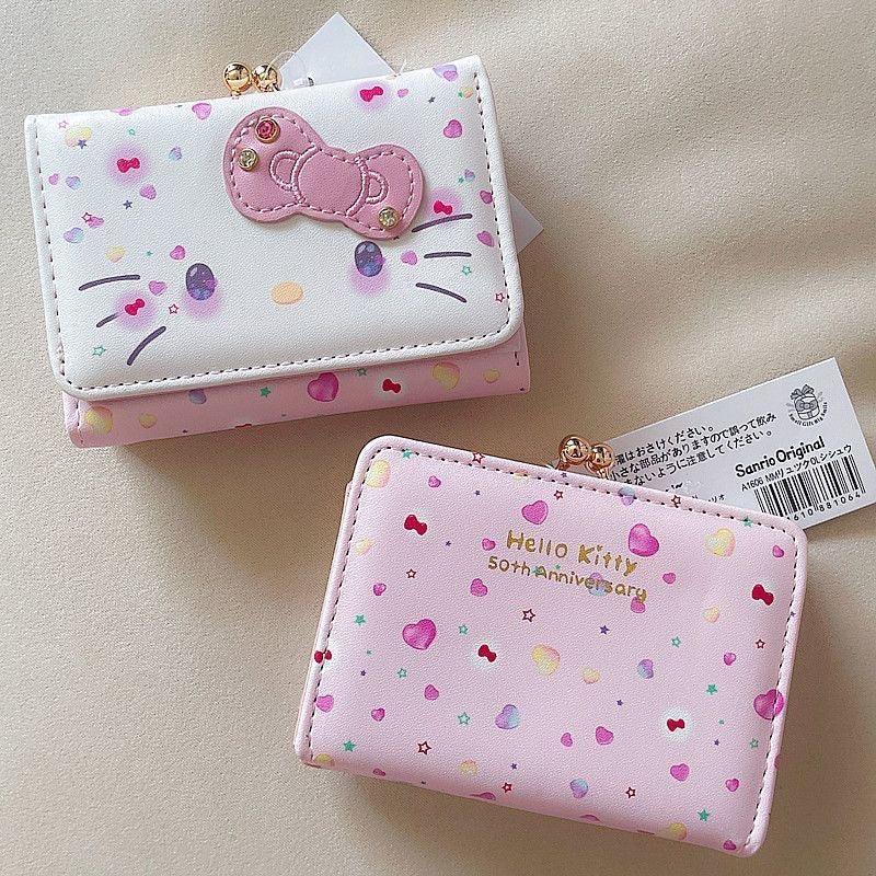 Hello Kitty 50th Anniversary Trifold Wallet