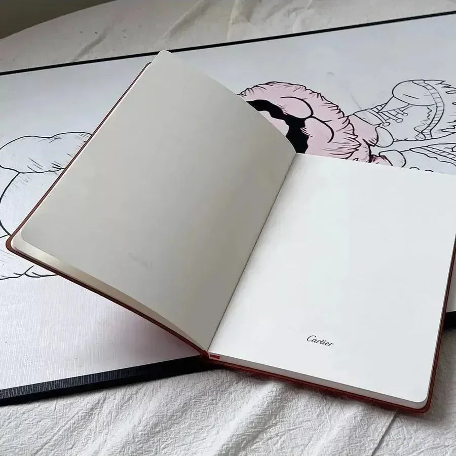 Luxe Cart Red Softcover Notebook