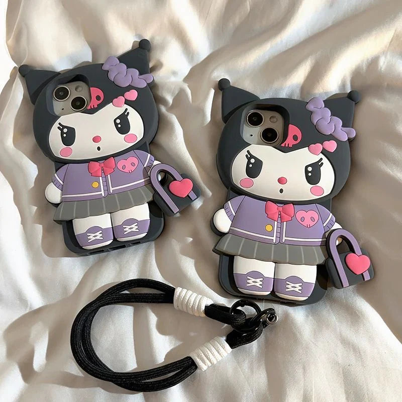 Kuromi Pastel Punk Case (For iPhone)