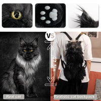 Chongker Realistic Maine Coon Cat Backpack - Bear Hugs