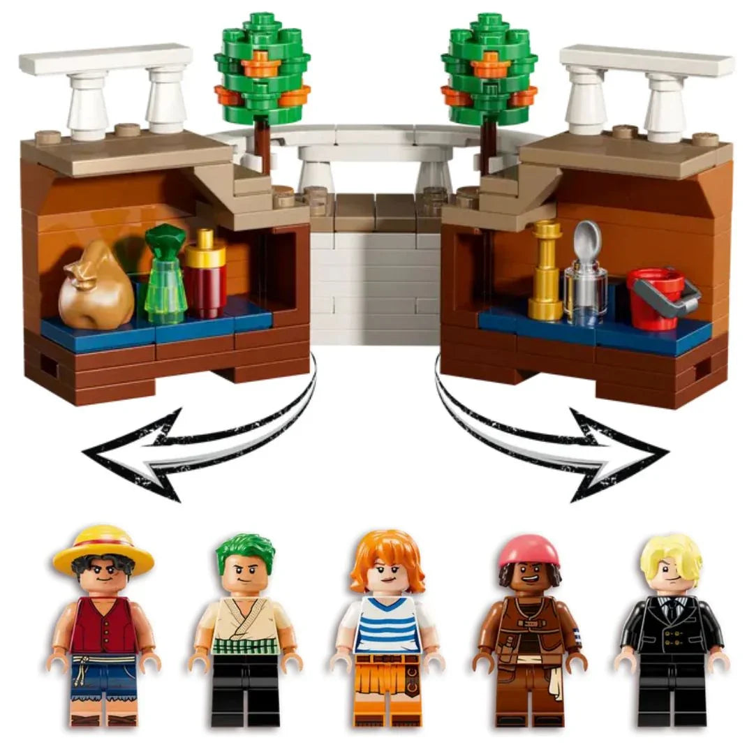 ONE PIECE The Going Merry Pirate Ship by Lego - Bear Hugs