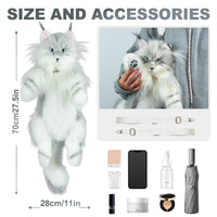 Chongker Realistic Maine Coon Cat Backpack - Bear Hugs