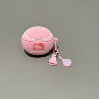 Hello Kitty Pink Tennis Ball AirPod Case with Bracelet Charm - Bear Hugs