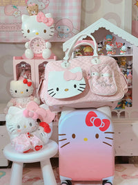 Hello Kitty Luxe Weekender Duffel Bag