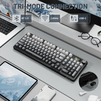 ATTACK SHARK X98PRO Wireless Gaming Keyboard - Bear Hugs