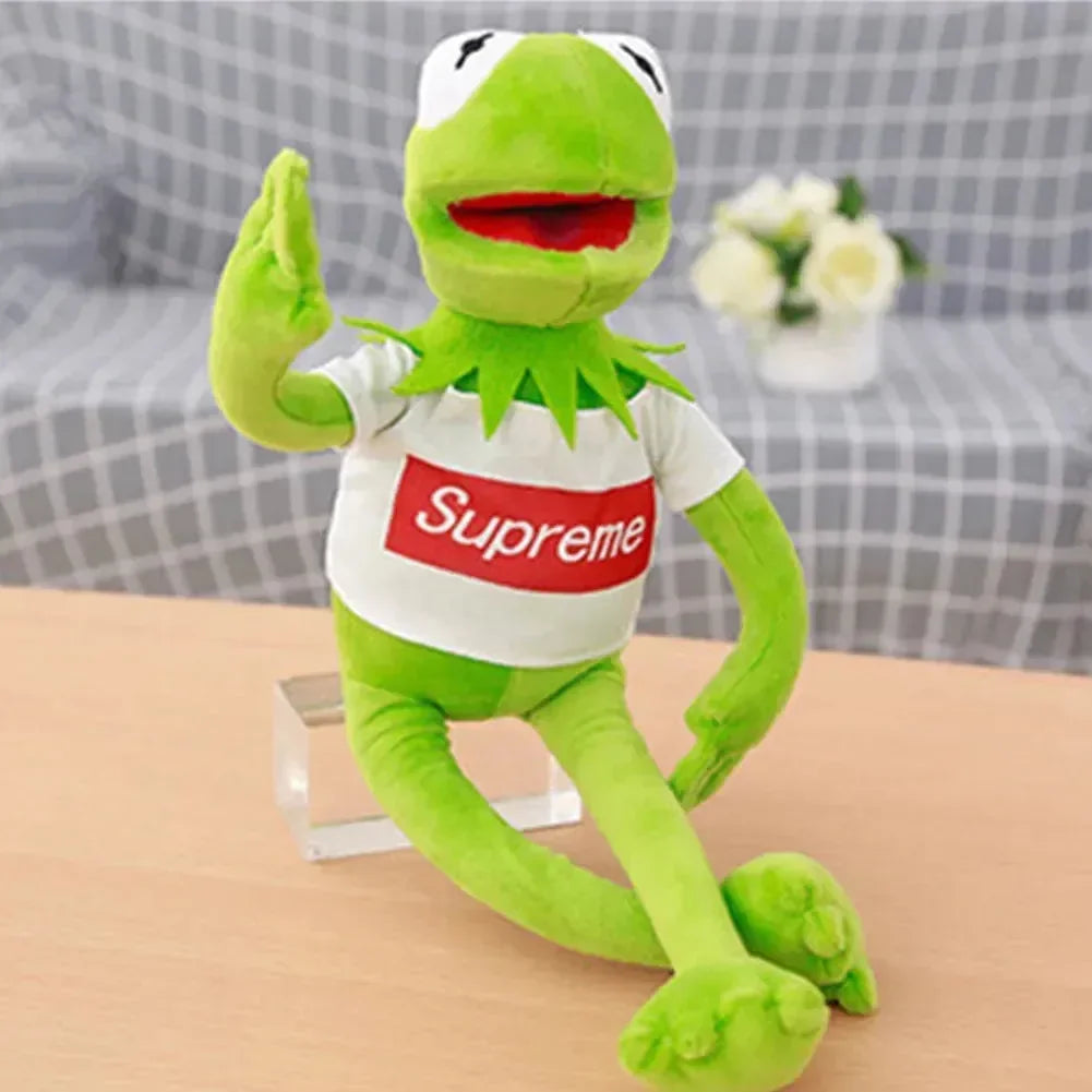 Kermit Kozy Clip Frog Keychain