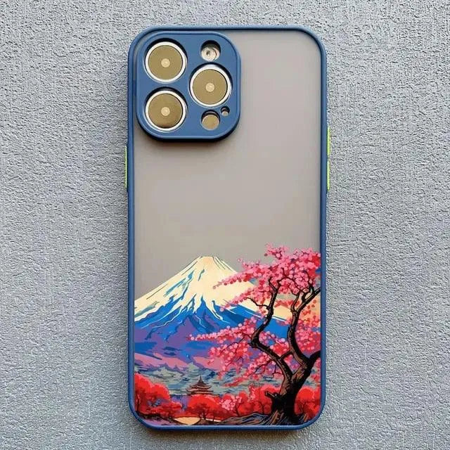 3D Art Japanese Aesthetic Landscape Case (For iPhones) - Bear Hugs