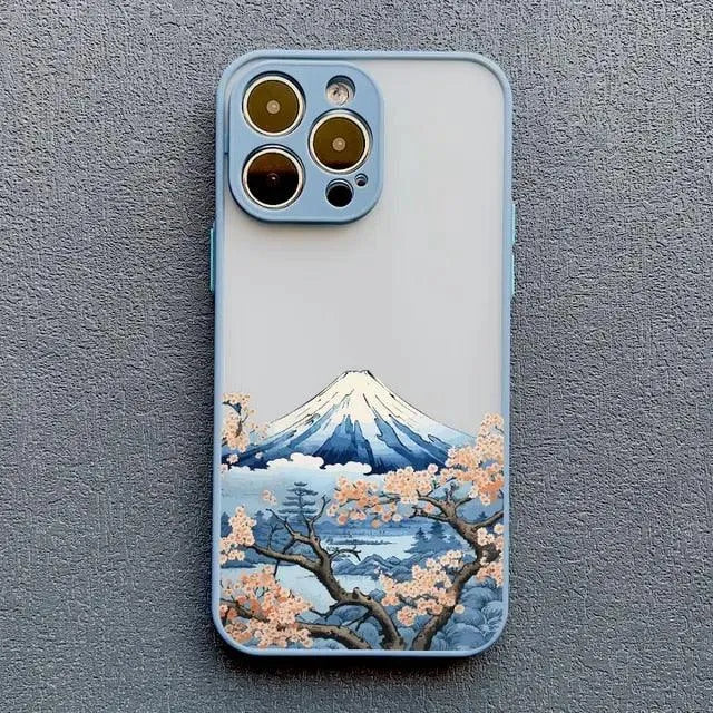 3D Art Japanese Aesthetic Landscape Case (For iPhones) - Bear Hugs