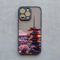 3D Art Japanese Aesthetic Landscape Case (For iPhones) - Bear Hugs