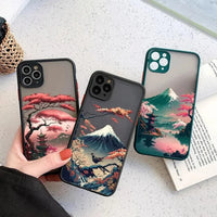 3D Art Japanese Aesthetic Landscape Case (For iPhones) - Bear Hugs