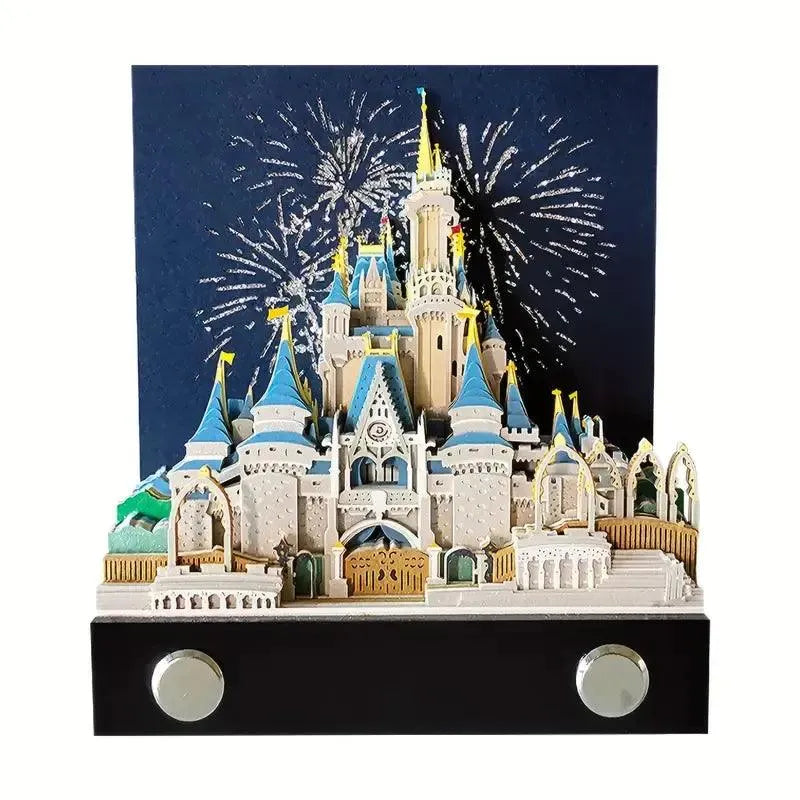 3D Art Rip Away Castle Memo Calendar - Bear Hugs