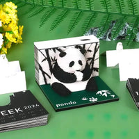 3D Art Rip Away Panda Memo Calendar - Bear Hugs