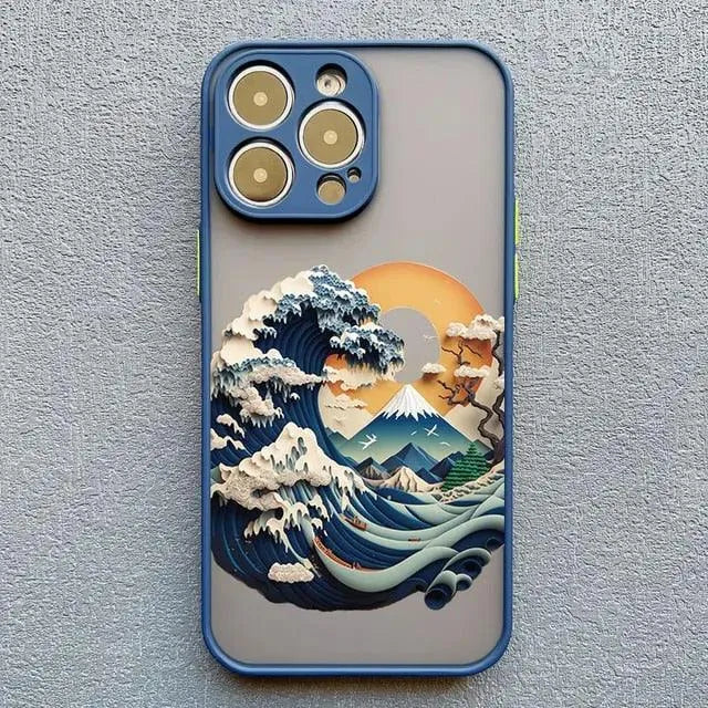 3D Beautiful Landscape Art Case (For iPhones) - Bear Hugs