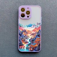 3D Beautiful Landscape Art Case (For iPhones) - Bear Hugs