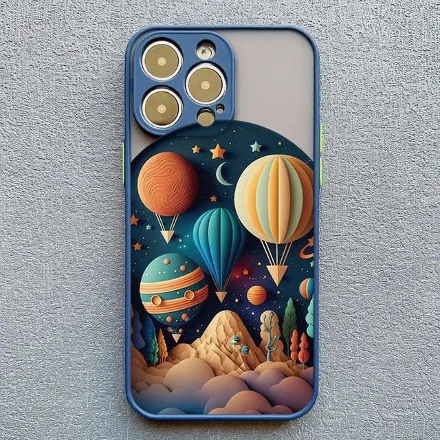 3D Beautiful Landscape Art Case (For iPhones) - Bear Hugs