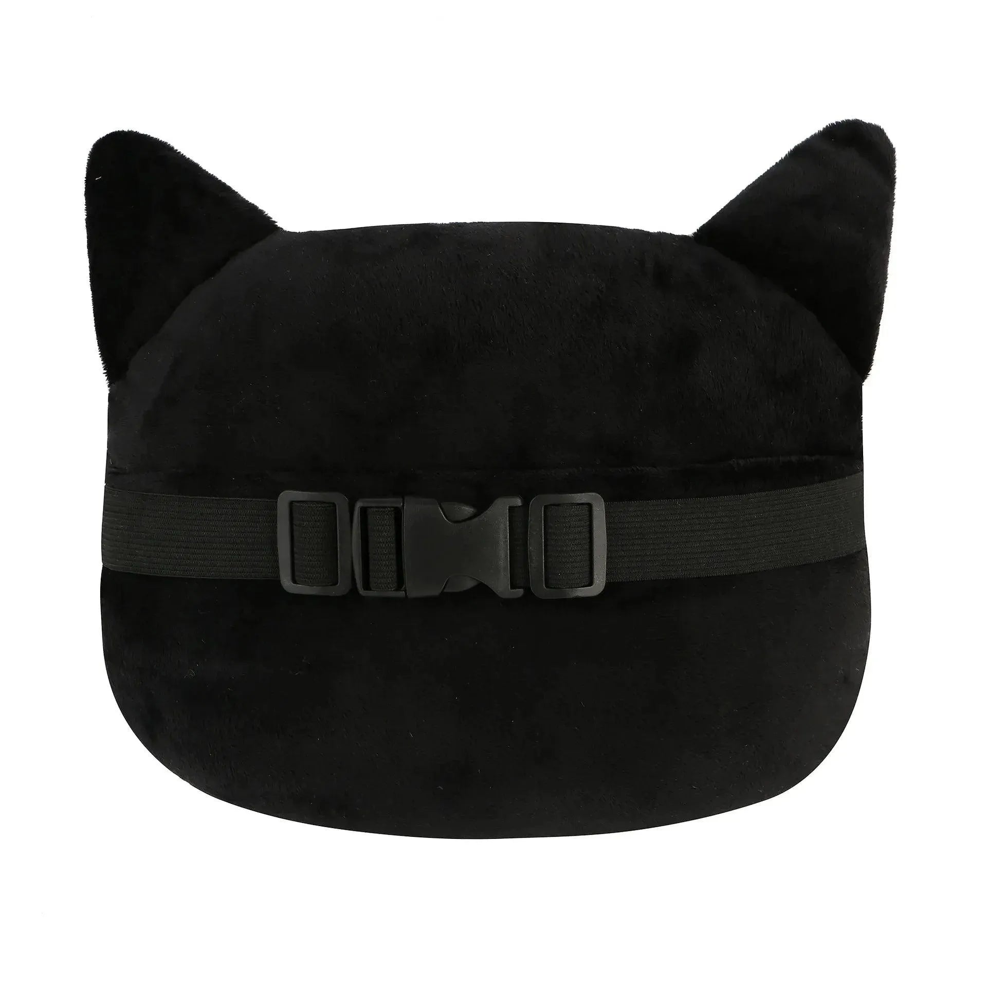 3D Cat & Dog Headrest Cushions with Seatbelt Covers - Bear Hugs