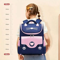 3D Cat Themed Burden Reducing Waterproof Backpack - Bear Hugs