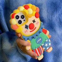 3D Clown Phone Case (For iPhones) - Bear Hugs