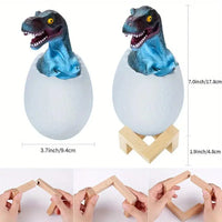 3D Colour Changing Dino Night Lamp - Bear Hugs