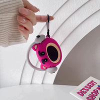 3D Cute Strawberry Lotso Bear AirPods Case - Bear Hugs