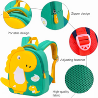 3D Dinosaur Kindergarten Kids Backpack - Bear Hugs