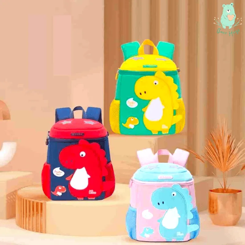 3D Dinosaur Kindergarten Kids Backpack - Bear Hugs