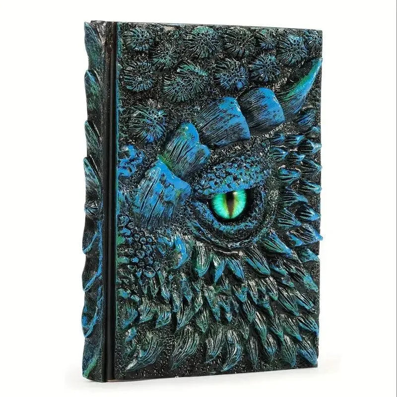 3D Dragon Eye Embossed Journal - Bear Hugs