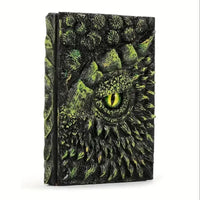 3D Dragon Eye Embossed Journal - Bear Hugs