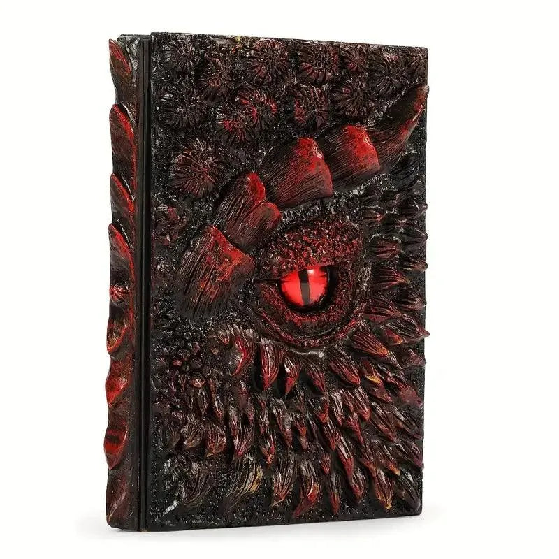 3D Dragon Eye Embossed Journal - Bear Hugs