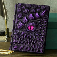 3D Dragon Eye Embossed Journal - Bear Hugs