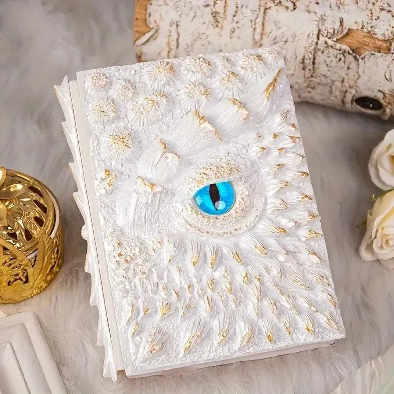 3D Dragon Eye Embossed Journal - Bear Hugs